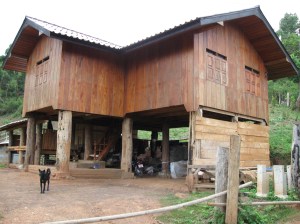 My host family's house 