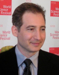 Brian Greene. From Wikipedia http://en.wikipedia.org/wiki/File:Brian_Greene_World_Science_Festival.jpg by Markus Poessel